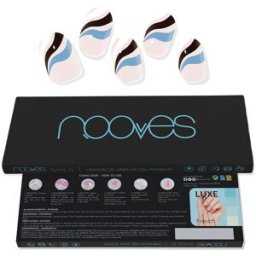 Nooves Láminas De Uñas De Gel flowing stream premium glam #Art Design