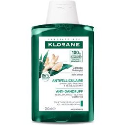 Klorane Galanga champú anticaspa cuero cabelludo 200 ml