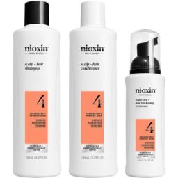 Nioxin Sistema 4 - Kit - Tratamiento para Cabello Teñido con Debilitamiento Avanzado 3 u