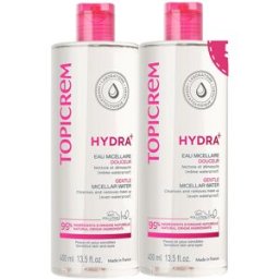 Topicrem HYDRA+ Agua Micelar Suave Pack 2 x 400 ml