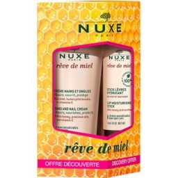 Nuxe Rêve De Miel Crema De Manos Y Uñas lote 2 pz