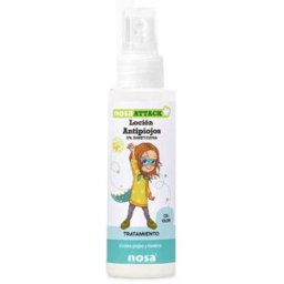 Nosa Attack loción antipiojos dimeticona sin olor 100 ml