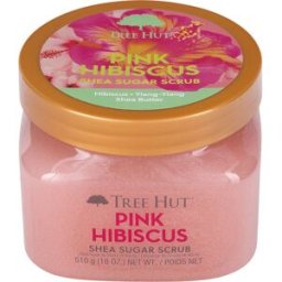 Tree Hut Exfoliante de azúcar hibiscus rosa 510 gr