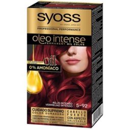 Syoss Olio Intense tinte sin amoniaco #5.92-rojo intenso
