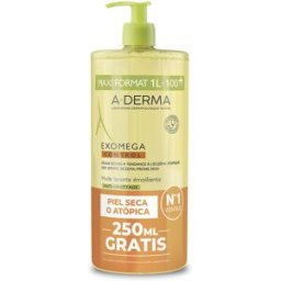 A-Derma Exomega Control aceite ducha emoliente 1000 ml