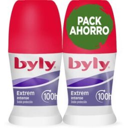 Byly Extrem Intense 100H Deo ROLL-ON lote 2 x 50 ml