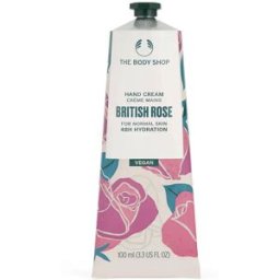 The Body Shop British Rose crema de manos 100 ml