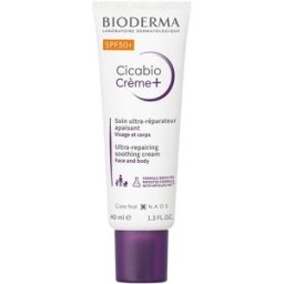 Bioderma Cicabio crema repara y fotoprotege SPF50+ 40 ml