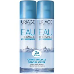 Uriage Bruma Facial con Agua Termal pack 2 x 300 ml