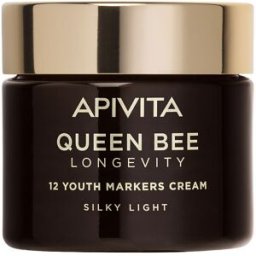 Apivita Queen Bee Longevity crema ligera 12 marcadores de juventud 50 ml