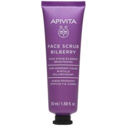 Apivita Mascarilla Facial exfoliante iluminadora con arándanos 50 ml
