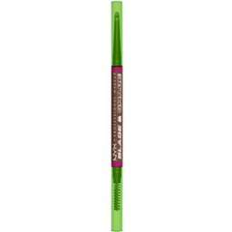 Nyx Professional Make Up Blade & Shade Nano lápiz de cejas #08-Chocolate