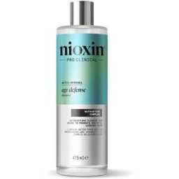 Nioxin Age Defense champú anti envejecimiento purifica el cuero cabelludo con niacinamida 475 ml