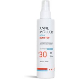 Anne Möller Aqua Non Stop resistente al agua y al sudor spray lotion SPF30 175 ml