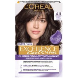 L'Oréal París Excellence creme tinte #4.11-castaño ceniza intenso