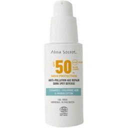 Alma Secret High Protection crema facial SPF50 50 ml