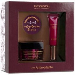 Atashi Ritual Antioxidante Hidratante Facial Estuche 2 pz