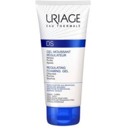 Uriage Ds Gel Espumoso Regulador - Gel Limpiador Facial y Corporal Extra-Suave 150 ml