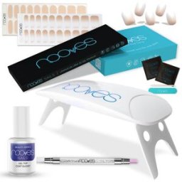 Nooves Láminas De Uñas De Gel Premium Estuche 8 u