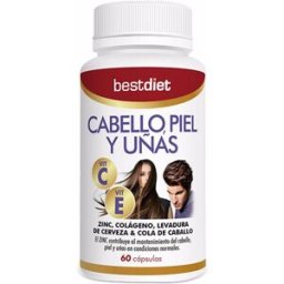 Best Diet CABELLO, Piel Y Uñas 60 caps