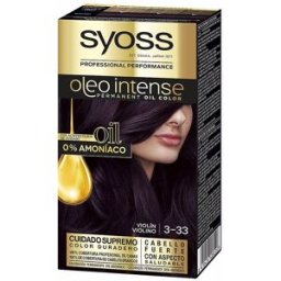 Syoss Oleo Intense tinte sin amoniaco #3.22-violín 5 pz