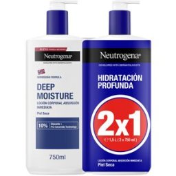 Neutrogena Hidratación Profunda loción piel seca pack 2 x 750 ml