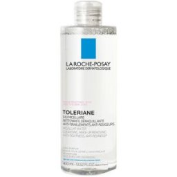 La Roche Posay Toleriane agua micelar limpiadora, desmaquillante para piel y ojos sensibles 400 ml