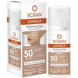 Ecran Sunnique antimanchas facial color SPF50+ 50 ml