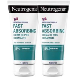 Neutrogena Crema Pies Absorción Inmediata lote 2 x 100 ml
