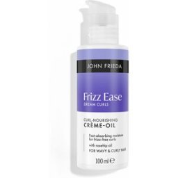 John Frieda FRIZZ-EASE dream curls aceite en crema nutritivo para rizos 100 ml