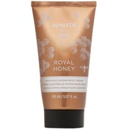 Apivita Royal Honey crema corporal para pieles secas Hidrata y nutre profundamente 150 ml