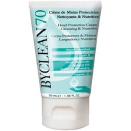 BYCLEAN70 crema protectora de manos limpiadora y nutritiva 50 ml