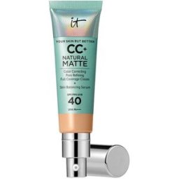 IT Cosmetics CC+ Natural Matte base de maquillaje en crema SPF40 #Medium