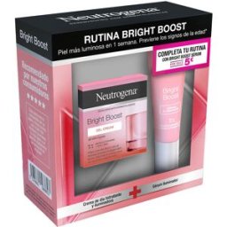 Neutrogena Bright Boost Rutina Crema Gel & Serum lote 2 pz