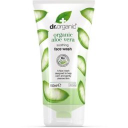 Dr. Organic Aloe Vera limpiador facial 150 ml