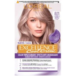 L'Oréal París Excellence creme tinte #8,11-rubio claro ceniza