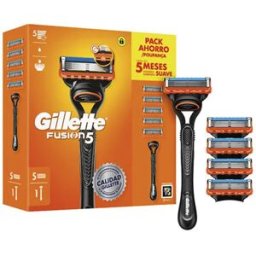 Gillette Fusion 5 máquina + 5 recambios