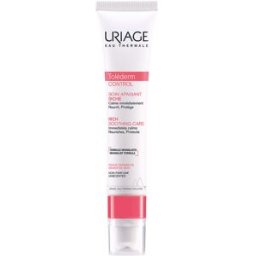 Uriage Tolederm Crema Rica Calmante Facial para Pieles Intolerantes, Sensibles y Secas 40 ml