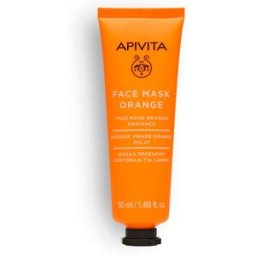 Apivita Mascarilla Facial iluminadora con naranja 50 ml
