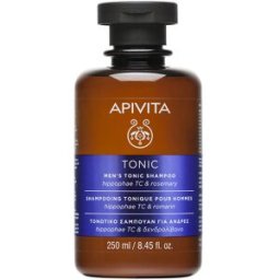 Apivita Champú Tonificante para hombres - Previene, reduce y retrasa la caída del cabello 250 ml