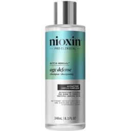Nioxin Age Defense champú anti envejecimiento purifica el cuero cabelludo con niacinamida 240 ml
