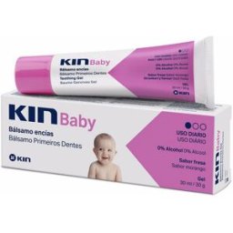 Kin Baby bálsamo encías gel #fresa