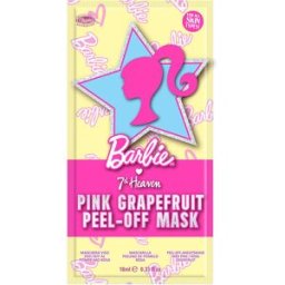 7th Heaven Barbie mascarilla peel-off face mask pomelo rosa 10 ml
