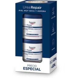 Eucerin Urearepair crema corporal hidratante 5% urea pack 2 x 450 ml
