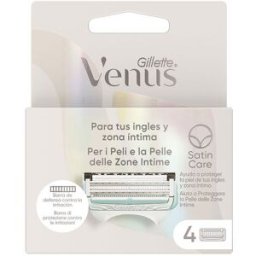 Gillette Venus Intima cargador 4 recambios