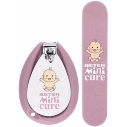 Beter Mini Cure Cuidado Uñas Bebés Rosa lote 2 pz