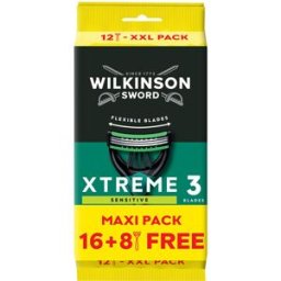 Wilkinson XTREME-3 Sensitive maquinillas desechables 24 u