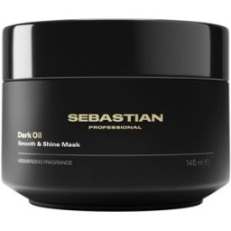 Sebastian Professionals Dark Oil mascarilla nutritiva y ligera profesional para un cabello sedoso y brillante 145 ml
