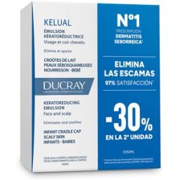 Ducray Kelual emulsión queratorreductora para la costra láctea pack 2 x 50 ml