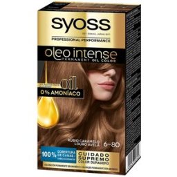 Syoss Olio Intense tinte sin amoniaco #6.80-rubio caramelo